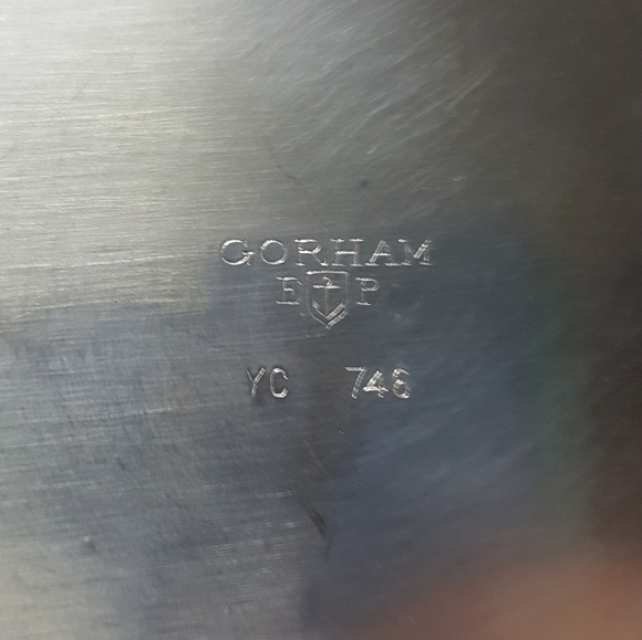 1950's real silver fruit bowl - Picture 3 of 3